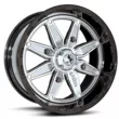 Диск колесный MSA M18 Pilot Black/Silver 12*7 4*137