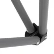 Кресло складное Nisus N-244-GRD-1 серый/красный/черный