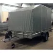 Тент МЗСА 817718 с каркасом (скос) Н1700