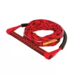 Фал с рукояткой для вейкбординга O'Brien ROPE WAKE COMBO 4 SECTION POLY-E (Red )