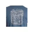 Футболка Klim Guts n' Glory Tri-blend Tee (Heathered Neptune-Monument SM)