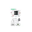 Палатка Nisus PASSAT-3 N-2368-3-GO