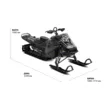 Снегоход SKI DOO Summit Expert 165 850 E-TEC Turbo DSHOT Black 2022