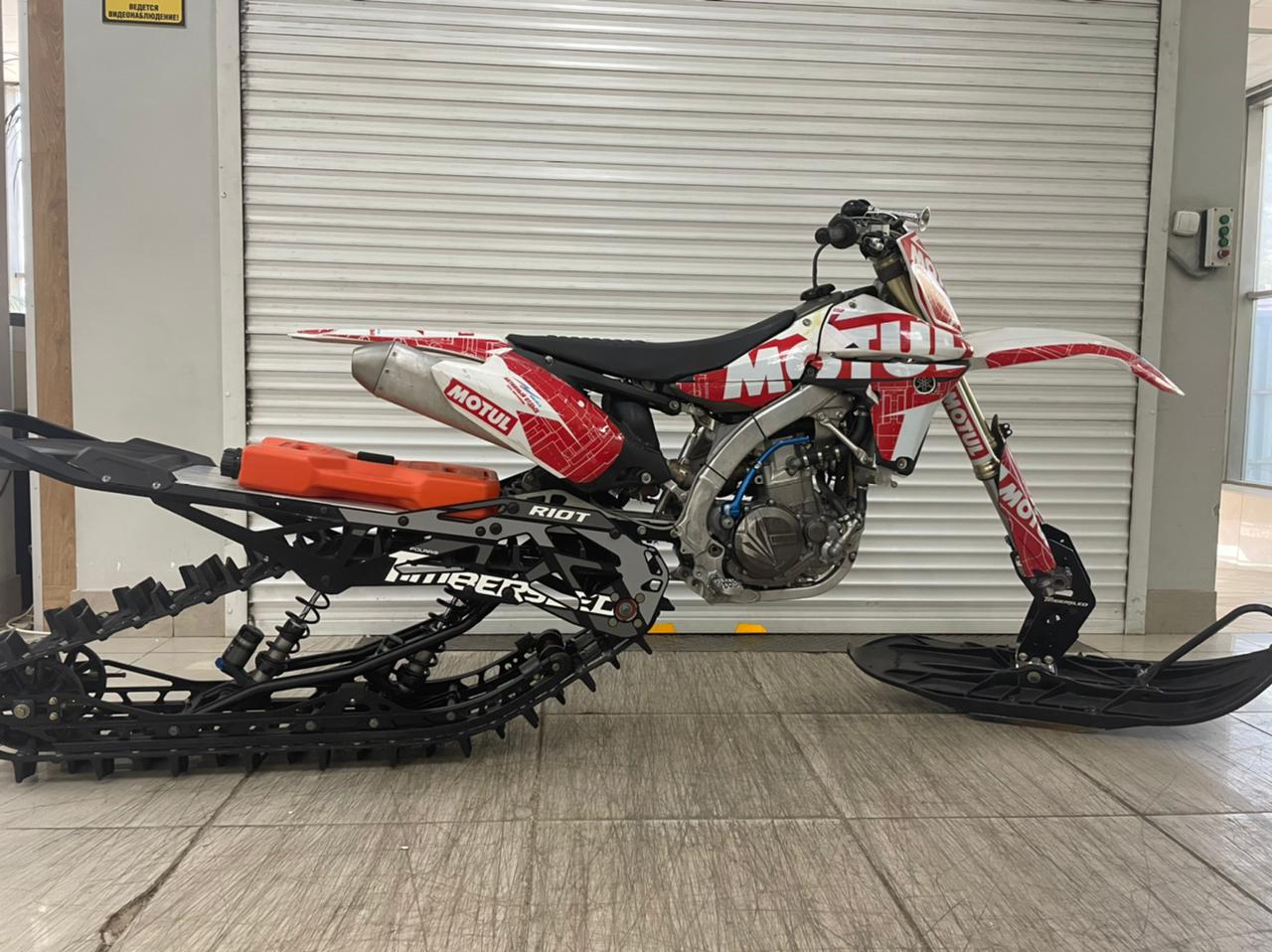 Honda CRF 450 R сноубайк