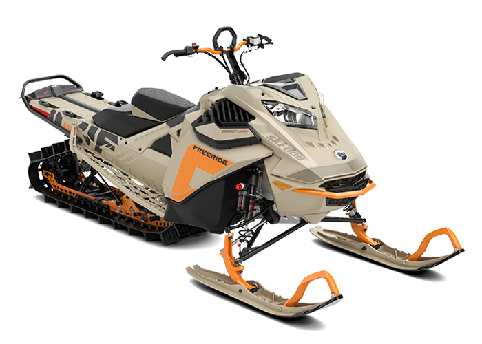 Ski Doo Freeride 154 в горах