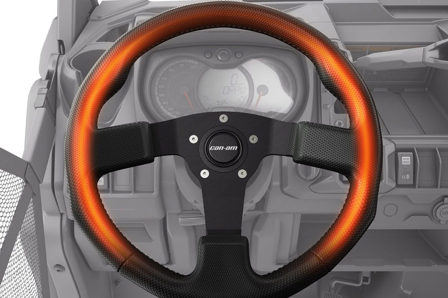 Heated steering wheel